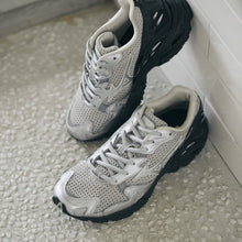 画像をギャラリービューアに読み込む, MIZUNO WAVE RIDER 10  SILVER/OFF WHITE/BLACK