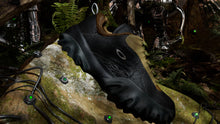 画像をギャラリービューアに読み込む, OAKLEY FULL GRAIN LEATHER CHOP SAW &quot;OAKLEY FACTORY TEAM / BRAIN DEAD&quot; BLACK/CHIVE