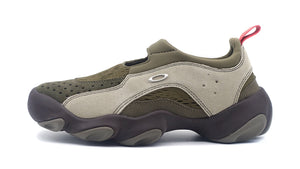 OAKLEY FLESH SANDAL "OAKLEY FACTORY TEAM / BRAIN DEAD" STONE/OLIVE 3
