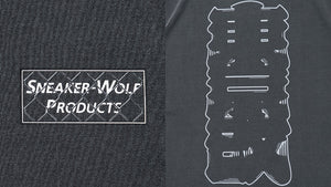sneakerwolf SNEAKERWOLF PRODUCTS x 東京改 T-Shirts "SWP x 東京改" WASHED BLACK 3