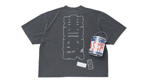 sneakerwolf SNEAKERWOLF PRODUCTS x 東京改 T-Shirts "SWP x 東京改" WASHED BLACK 4