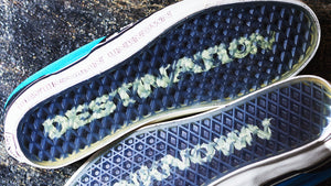 VANS SK8-MID REISSUE 83 "LIBERAIDERS" LIBERAIDERS BLUE/MARSHMALLOW 8