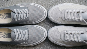 VANS AUTHENTIC REISSUE 44 "DOE" "VANS PREMIUM" DOE DRIZZLE GREY/ALLOY GREY