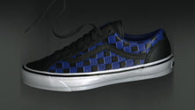 画像をギャラリービューアに読み込む, VANS OTW SLIP-ON 98 VIBRAM &quot;LEATHER CHECK PACK&quot; &quot;OTW by VANS&quot; LEATHER CHECK BLACK/RACING RED