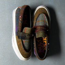 画像をギャラリービューアに読み込む, VANS LOAFER 53 "HARRIS TWEED COLLECTION" "VANS PREMIUM" HARRIS TWEED MULTI