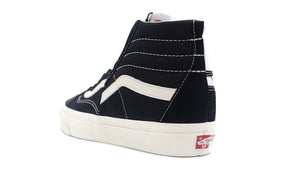 VANS CLASH THE WALL "VANS PREMIUM" LX SUEDE/CANVAS BLACK/WHITE 2