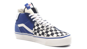 VANS CLASH THE WALL "VANS PREMIUM" LX SUEDE/CANVAS BLACK CHECKERBOARD 5