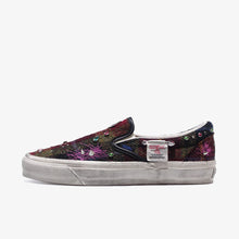 画像をギャラリービューアに読み込む, VANS CLASSIC SLIP-ON 98 "HARRIS TWEED COLLECTION" "VANS PREMIUM" HARRIS TWEED RED/MULTI 1