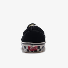 画像をギャラリービューアに読み込む, VANS CLASSIC SLIP-ON 98 "CHECKERBOARD SIDEWALL COLLECTION" "VANS PREMIUM" CHECKERBOARD SIDEWALL BLACK/MARSHMALLOW 4
