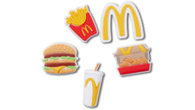 画像をギャラリービューアに読み込む, crocs MCDONALD&#39;S 5 PACK JIBBITZ &quot;McDonald&#39;s&quot;  2