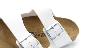 BIRKENSTOCK ARIZONA SL "Made in GERMANY" WHITE/WHITE 6