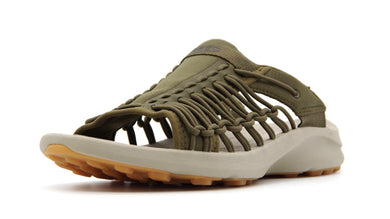 KEEN UNEEK SNK SLIDE  DARK OLIVE/PLAZA TAUPE 1