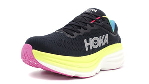 HOKA ONE ONE BONDI 8 BLACK/CITRUS GLOW 1