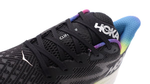 HOKA ONE ONE CLIFTON 9 BLACK/ALL ABOARD 6