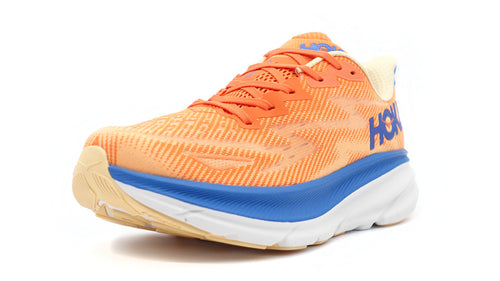 HOKA ONE ONE CLIFTON 9 VIBRANT ORANGE/IMPALA 1