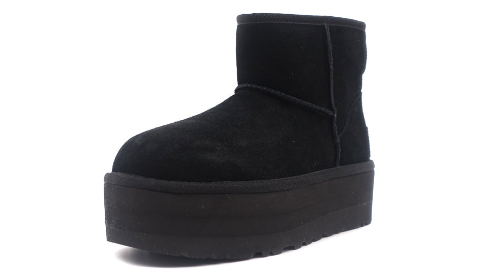 UGG W CLASSIC MINI PLATFORM BLACK 1