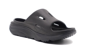 HOKA ONE ONE ORA RECOVERY SLIDE 3 BLACK/BLACK 5