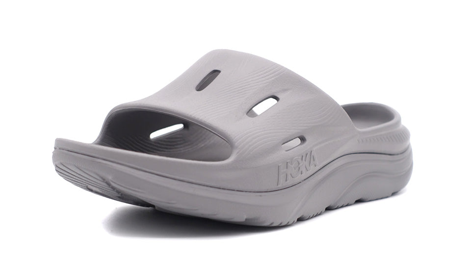 HOKA ONE ONE ORA RECOVERY SLIDE 3 GREY/GREY 1