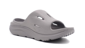 HOKA ONE ONE ORA RECOVERY SLIDE 3 GREY/GREY 5