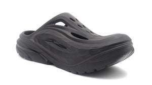 HOKA ORA RECOVERY MULE BLACK/BLACK 5