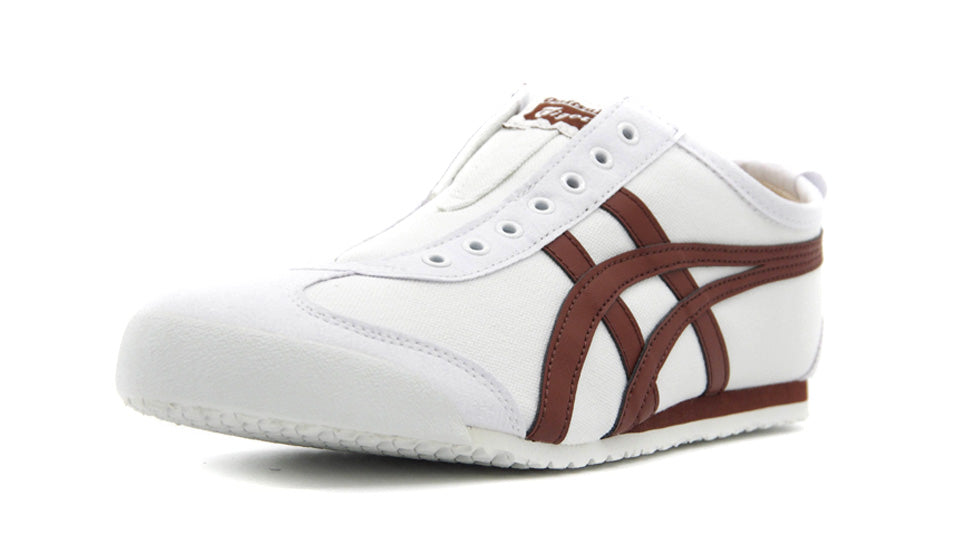 Onitsuka Tiger MEXICO 66 SLIP-ON WHITE/REDDISH BROWN – mita