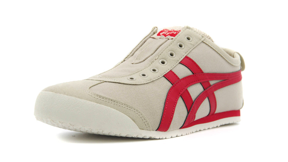 Onitsuka Tiger MEXICO 66 SLIP-ON PUTTY/CLASSIC RED – mita