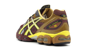 ASICS SportStyle UB3-S GEL-NIMBUS 9 "Curated style by Kiko Kostadinov Studio and ASICS SportStyle development team" RUM RAISIN/GREEN SHEEN 2