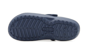 crocs CLASSIC LINED CLOG NAVY/CHARCOAL 4