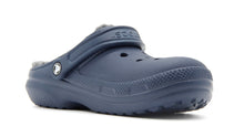 画像をギャラリービューアに読み込む, crocs CLASSIC LINED CLOG NAVY/CHARCOAL 5