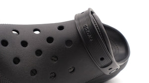 crocs CLASSIC CRUSH CLOG BLACK 6