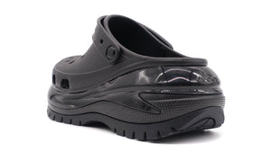 crocs CLASSIC MEGA CRUSH CLOG BLACK 2