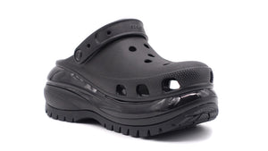 crocs CLASSIC MEGA CRUSH CLOG BLACK 5