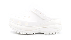 crocs CLASSIC MEGA CRUSH CLOG WHITE 3