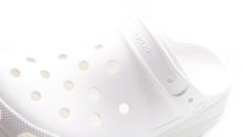 画像をギャラリービューアに読み込む, crocs CLASSIC MEGA CRUSH CLOG WHITE 6