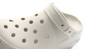 crocs CLASSIC MEGA CRUSH CLOG BONE 6