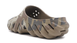 crocs ECHO CAMO REDUX SLIDE CHARCOAL 2