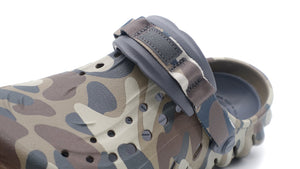 crocs ECHO CAMO REDUX CLOG CHARCOAL 6