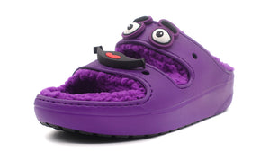 crocs CLASSIC COZZZY SANDAL "McDonald's / Grimace" PURPLE 1