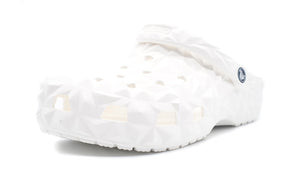 crocs CLASSIC GEOMETRIC CLOG WHITE 1