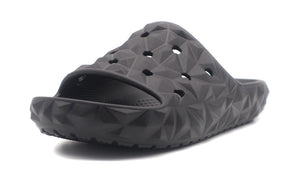 crocs CLASSIC GEOMETRIC SLIDE BLACK 1