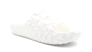 crocs CLASSIC GEOMETRIC SLIDE WHITE 5