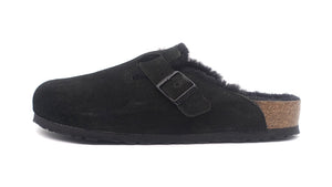 BIRKENSTOCK BOSTON VL SHEARLING "Made in GERMANY" BLACK 3
