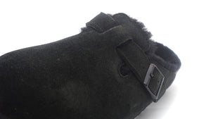 BIRKENSTOCK BOSTON VL SHEARLING "Made in GERMANY" BLACK 6