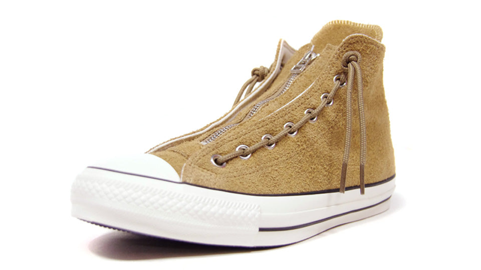 CONVERSE SUEDE ALL STAR 100 CENTERZIP HI BEIGE 1