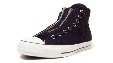 CONVERSE SUEDE ALL STAR 100 CENTERZIP HI BLACK 1