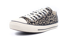 画像をギャラリービューアに読み込む, CONVERSE ALL STAR LEOPARDFUR OX BEIGE 1
