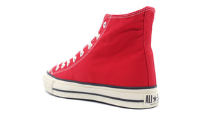 CONVERSE CANVAS ALL STAR J HI "Made in JAPAN" RED 2