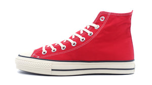 CONVERSE CANVAS ALL STAR J HI "Made in JAPAN" RED 3