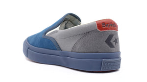 CONVERSE SKATEBOARDING CS SLIP-ON SK SAYHELLO + "SAYHELLO" "+ SERIES" BLUE/GREEN/GRAY 2