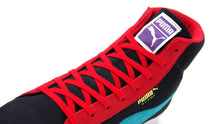 画像をギャラリービューアに読み込む, Puma SUEDE MID XXI PUMA BLACK/VIRIDIAN GREEN/HIGH RISK RED 6